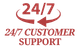 24/7 Customer Support